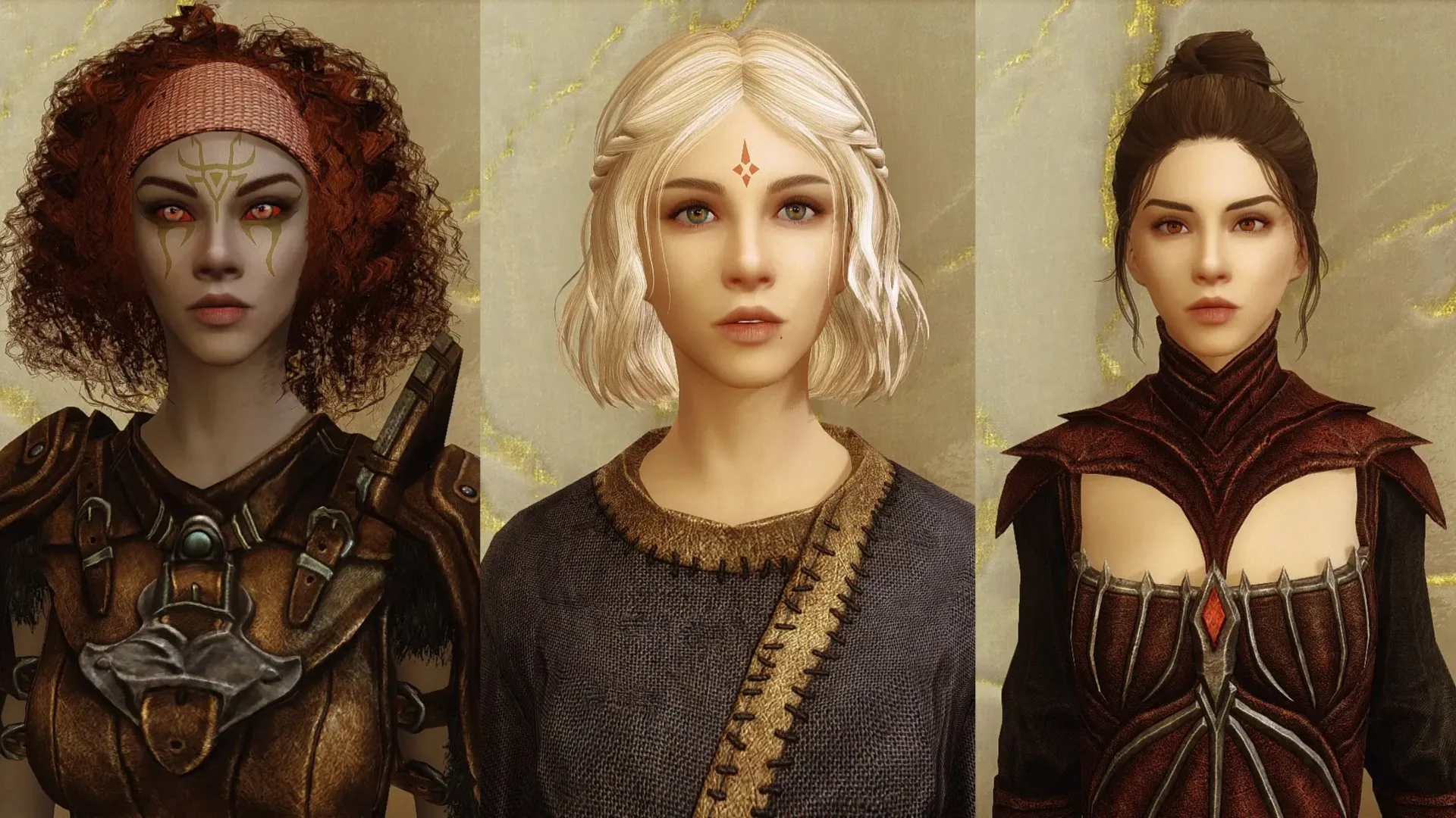 Skyrim получила мод, который делает всех женских персонажей красивее