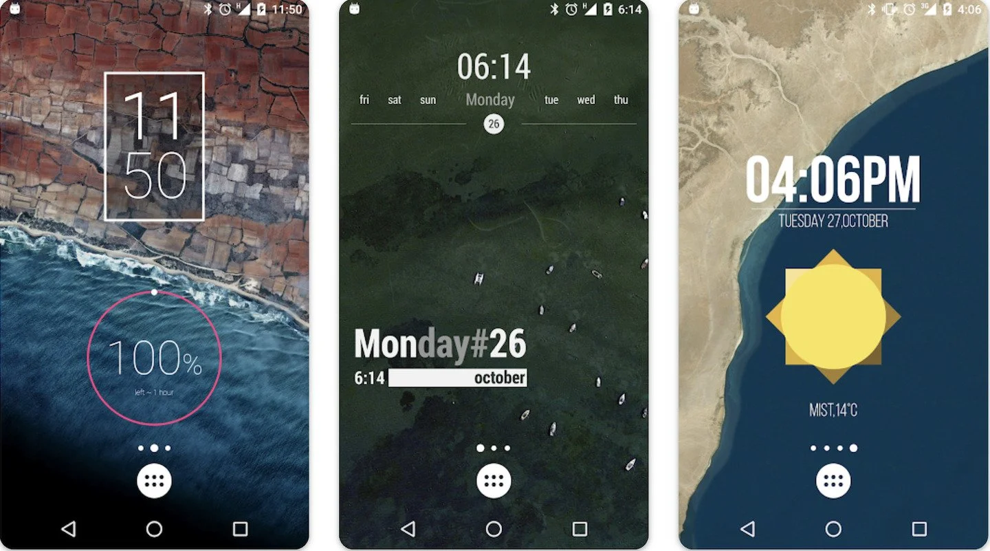 Источник KWGT / интерфейс KWGT