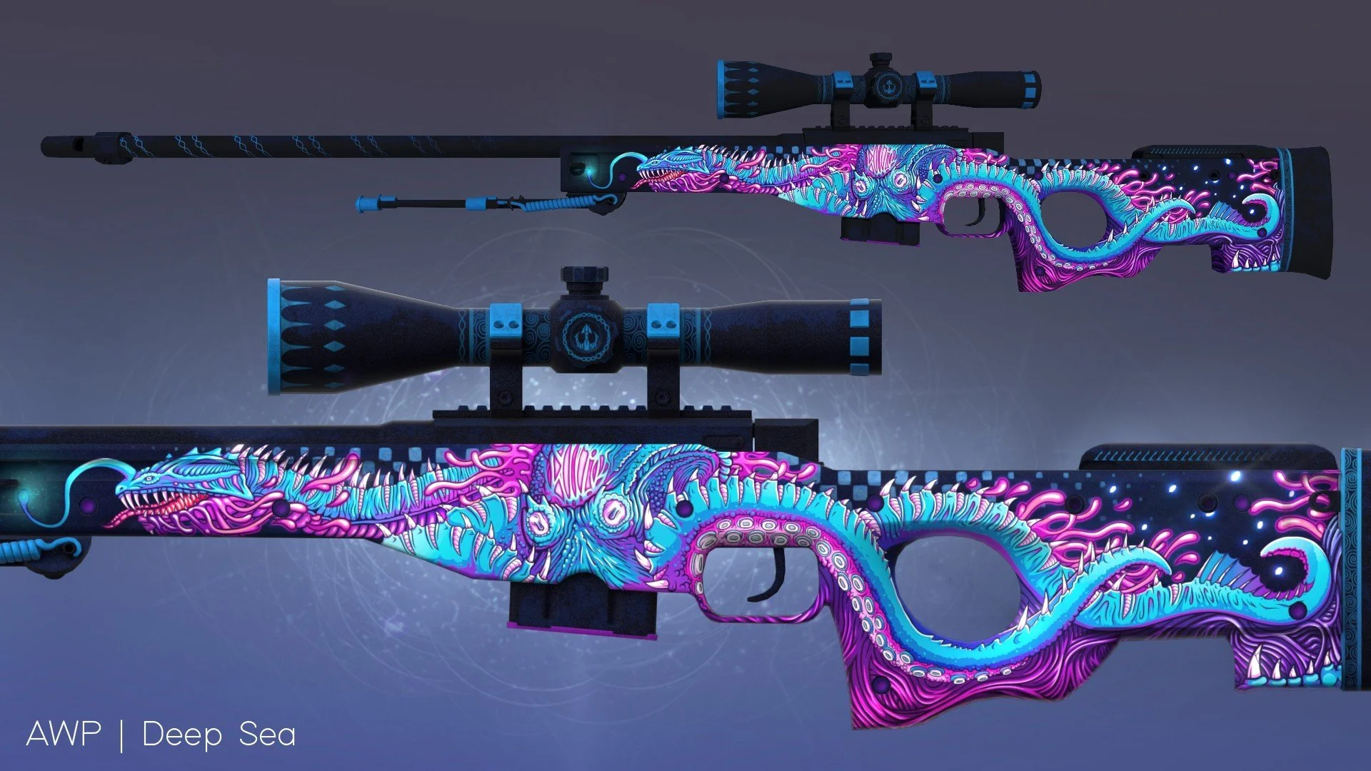 Все скины на модели оружия AWP (снайперские винтовки) в CS: GO
