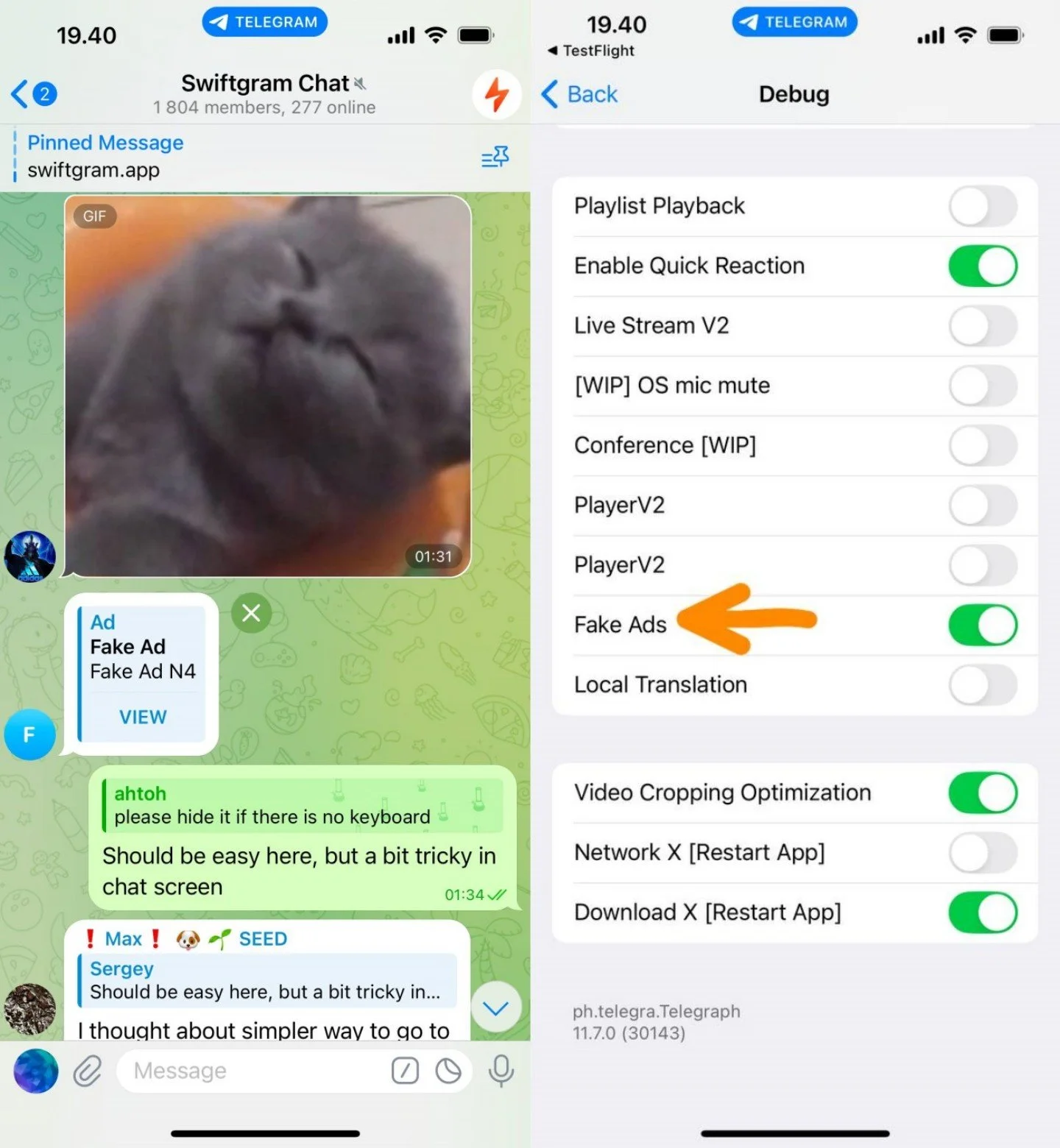 Источник: Swiftgram / Реклама в чатах Telegram