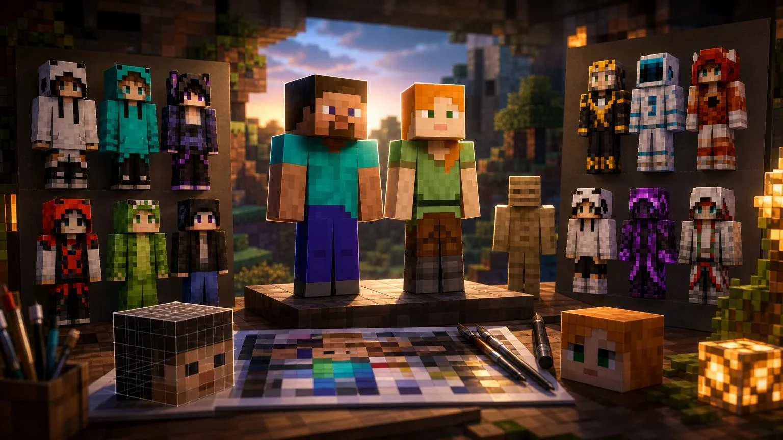 Сам себе дизайнер: гайд по созданию скина в Minecraft