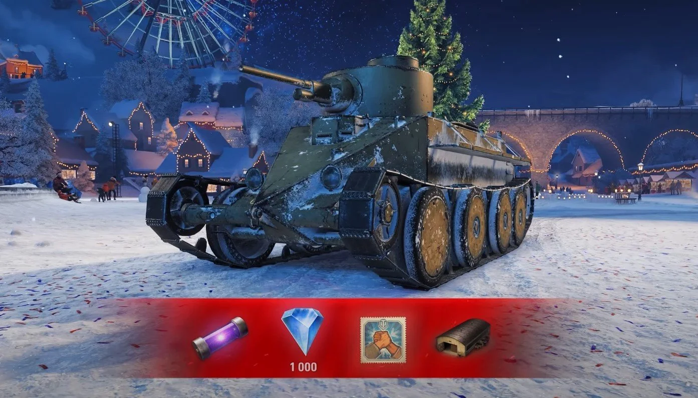 Новогоднее наступление 2022 в World of Tanks: какие подарки и бонусы ждут игроков