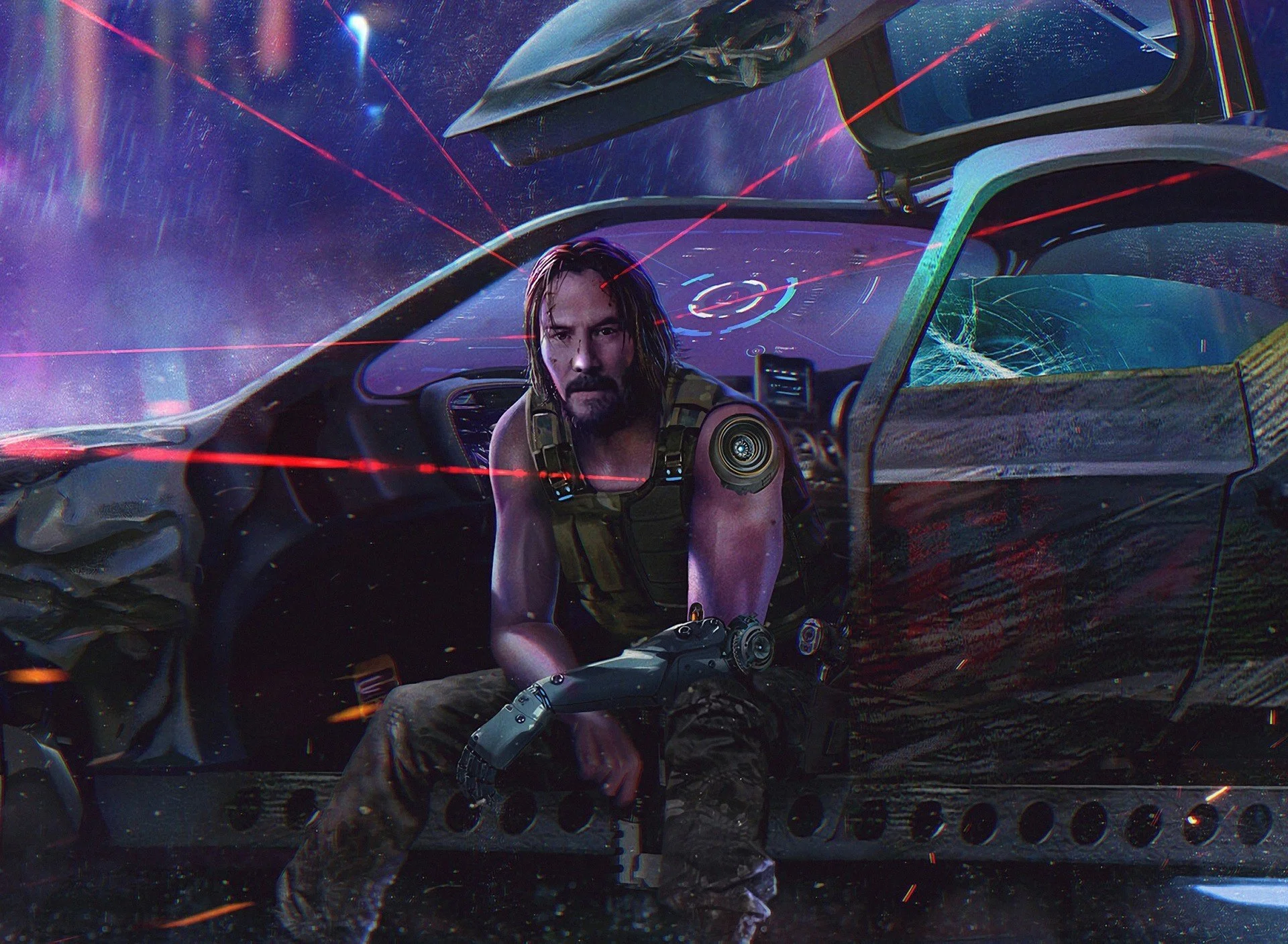 Cyberpunk 2077 - машины, которые вы обязаны увидеть!