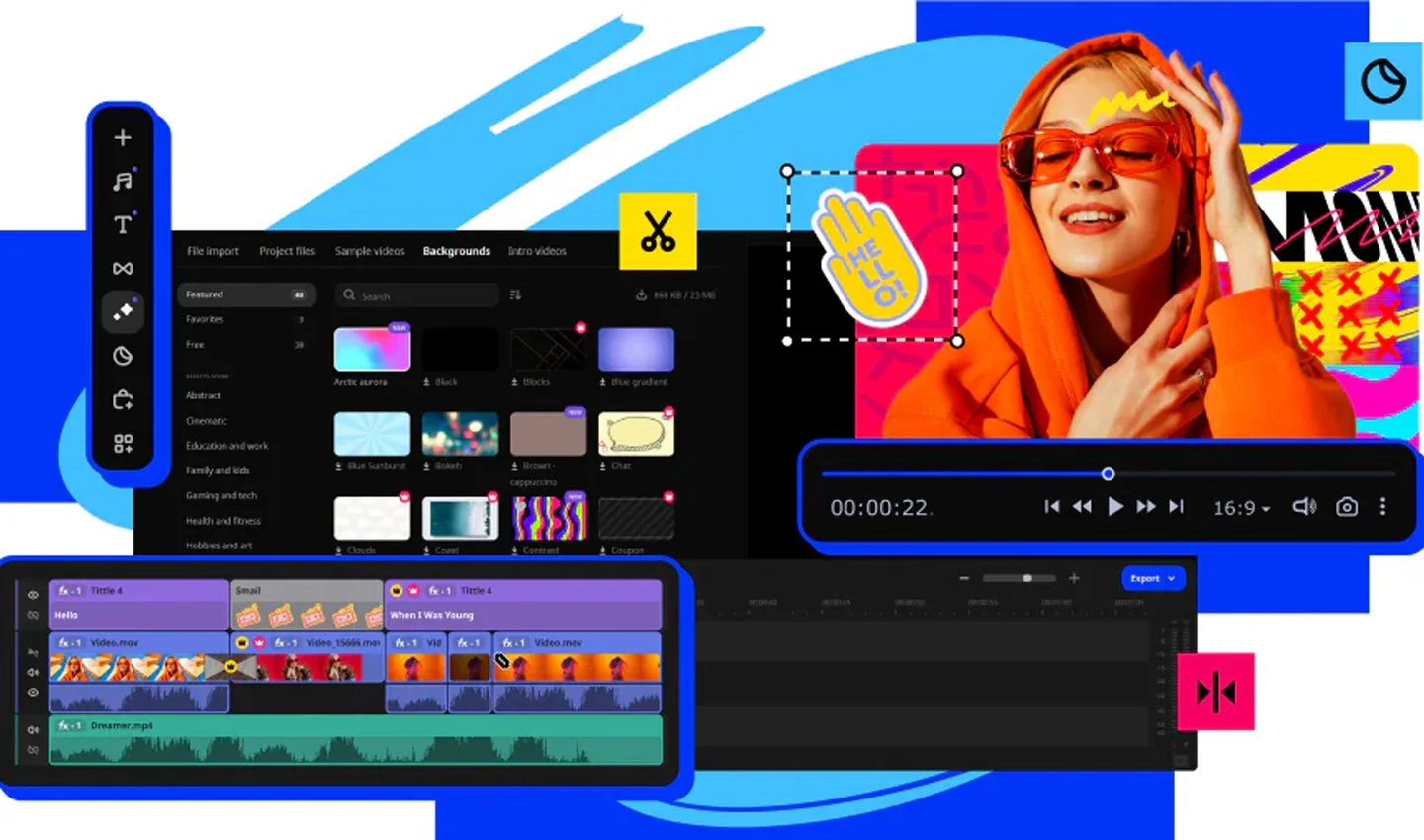 Источник: Movavi / Монтаж в Movavi Video Editor