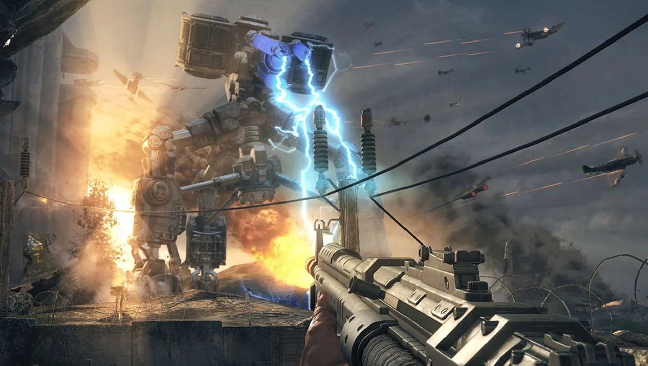 Более привычный Wolfenstein с разными вундерваффе
