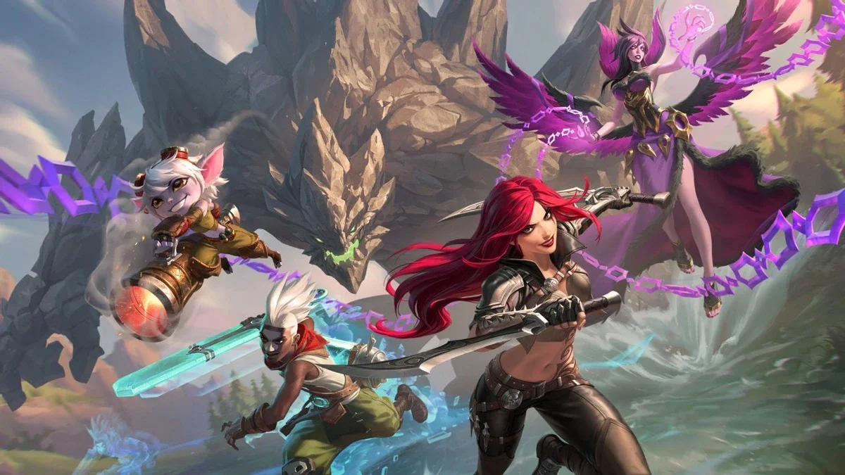 Официальный арт League of Legends