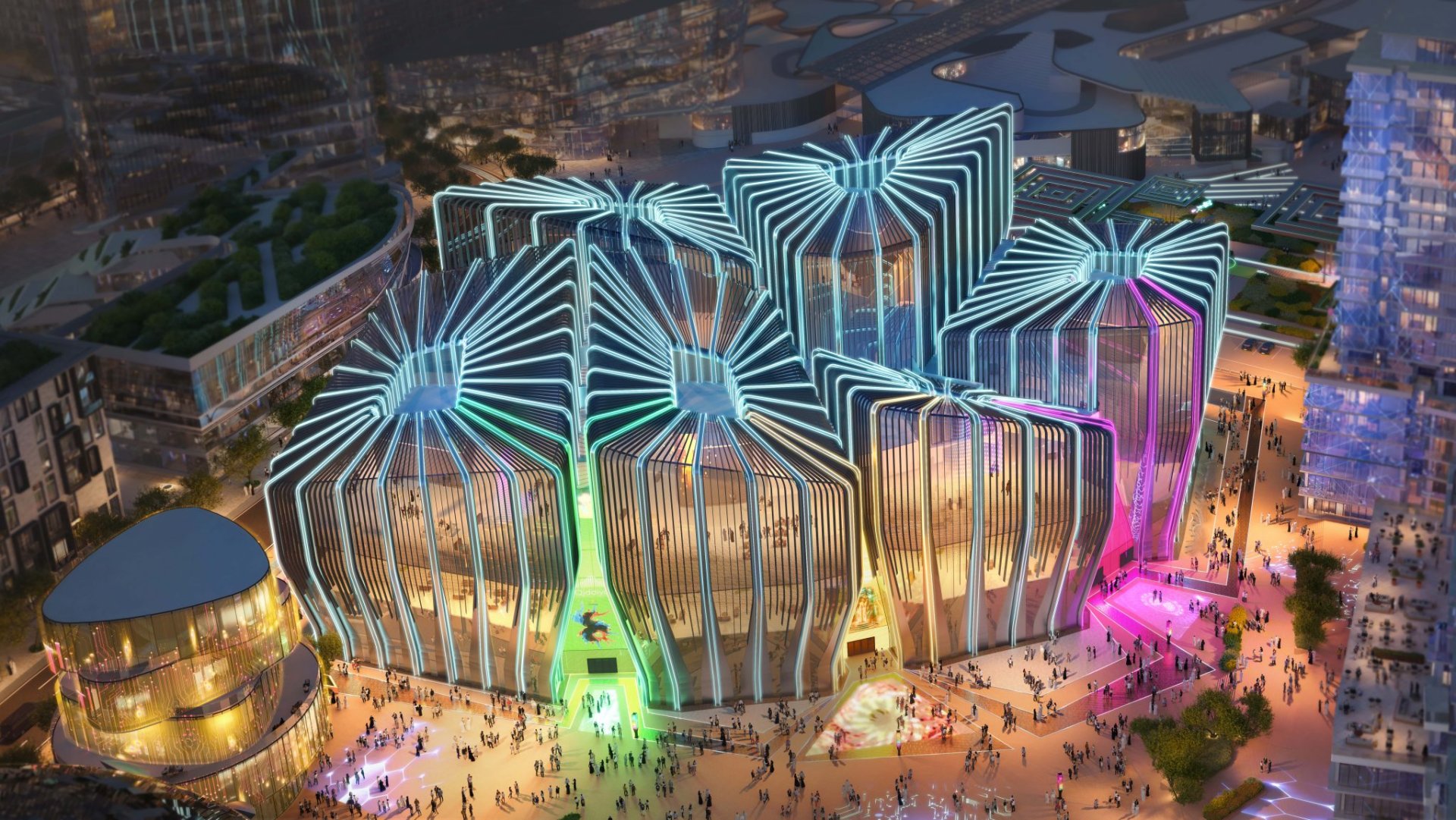 Источник: Populous / Qiddiya City Esports Arena