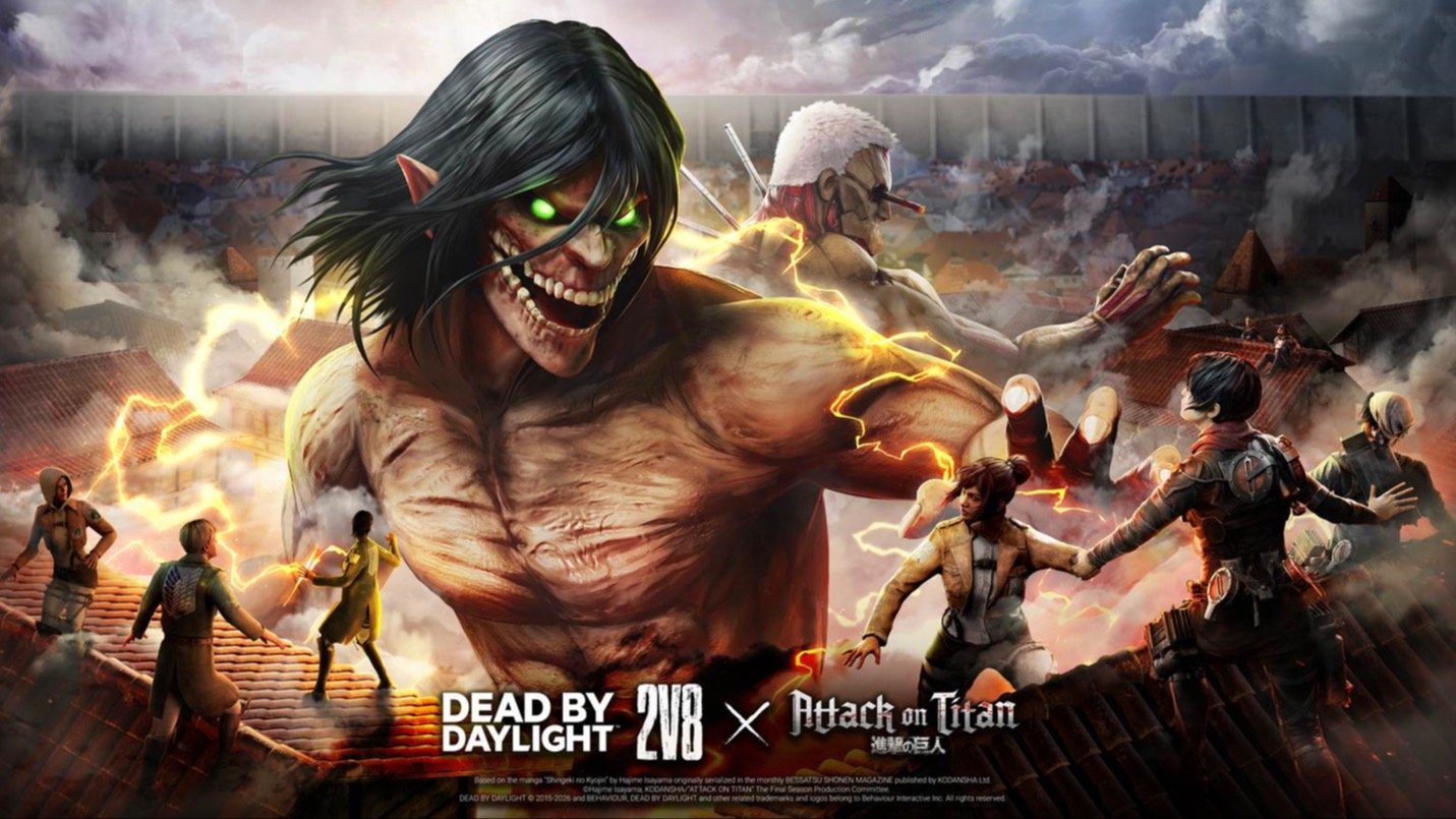 В Dead by Daylight выйдет коллаборация с «Атакой титанов»
