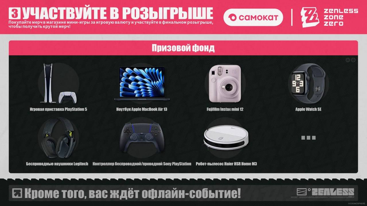 Источник: скриншот respawn.media / Самокат и Zenless Zone Zero