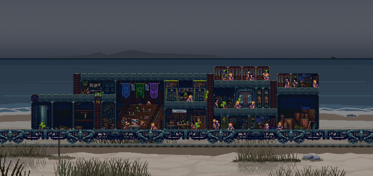 Источник: respawn.media / Поезд и одновременно дом в Steel Artery: Train City Builder