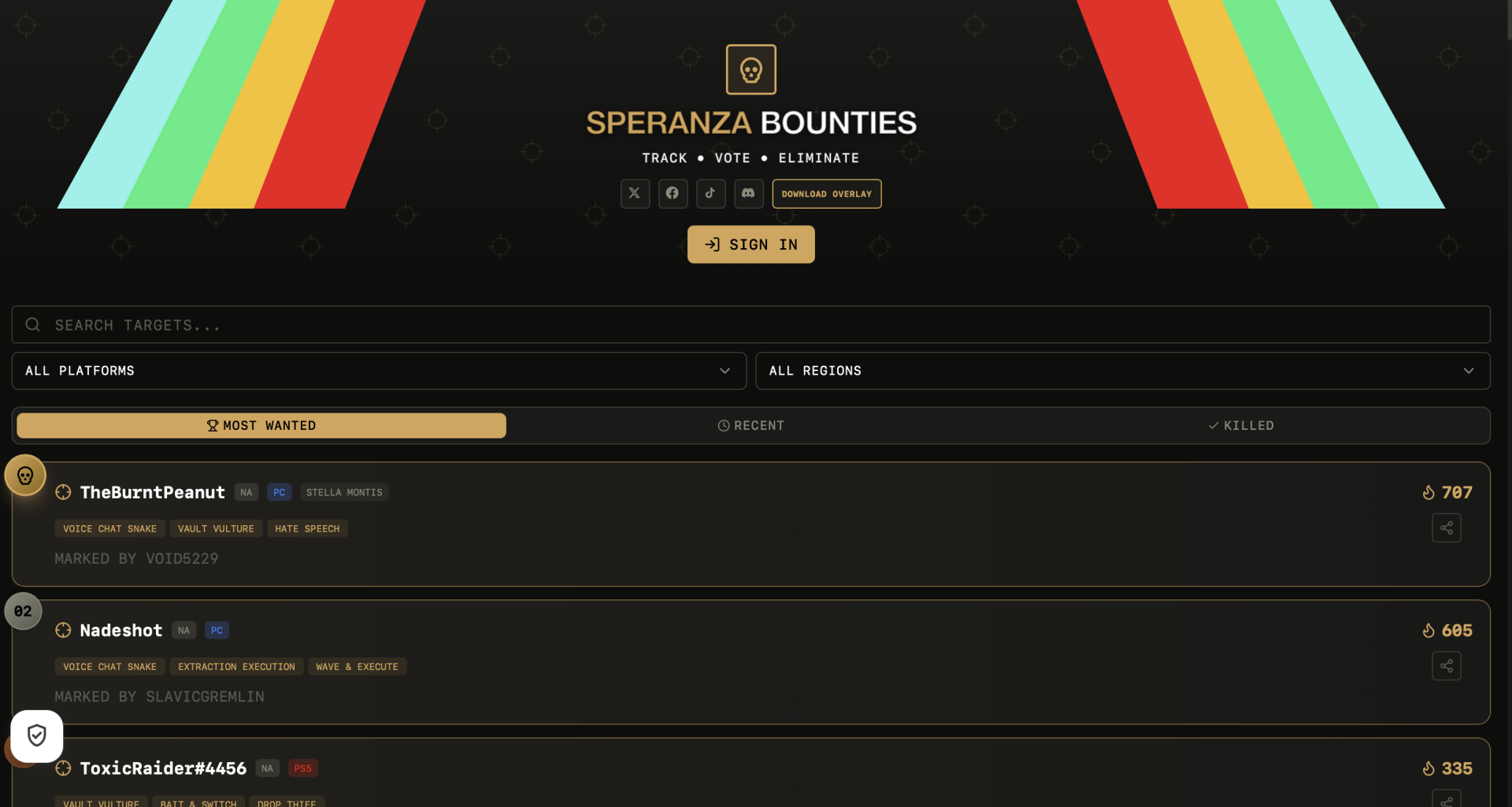 Источник: respawn.media / Speranza Bounties