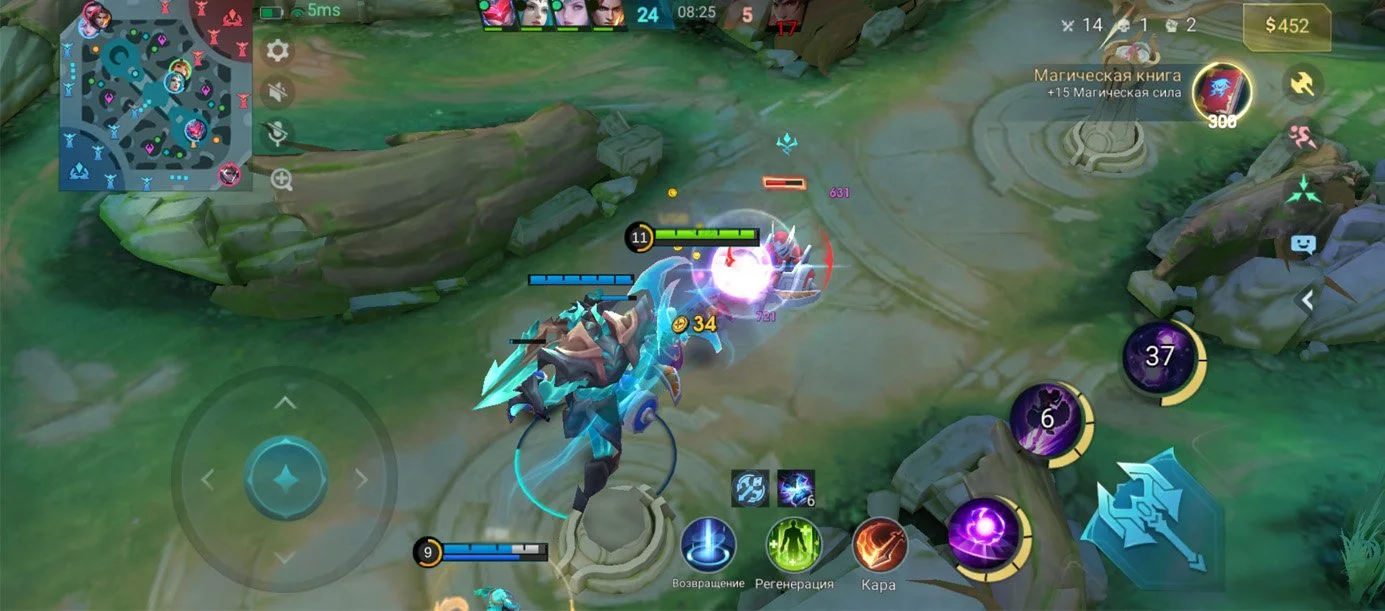 Источник: скриншот respawn.media / Матч в Mobile Legends