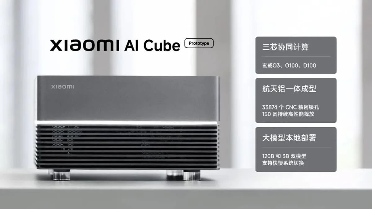 Ответ Apple: Xiaomi показала микро-ПК AI Cube с поддержкой локальных нейросетей