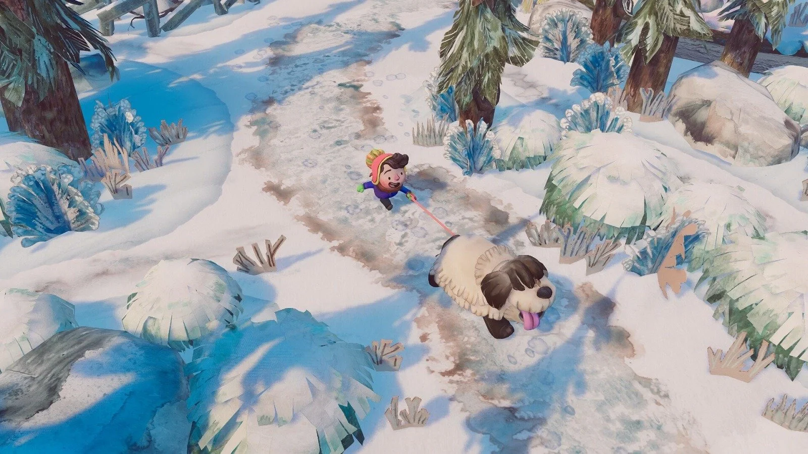 В Steam вышла DOGWALK — очаровательная игра про мальчика и его пса