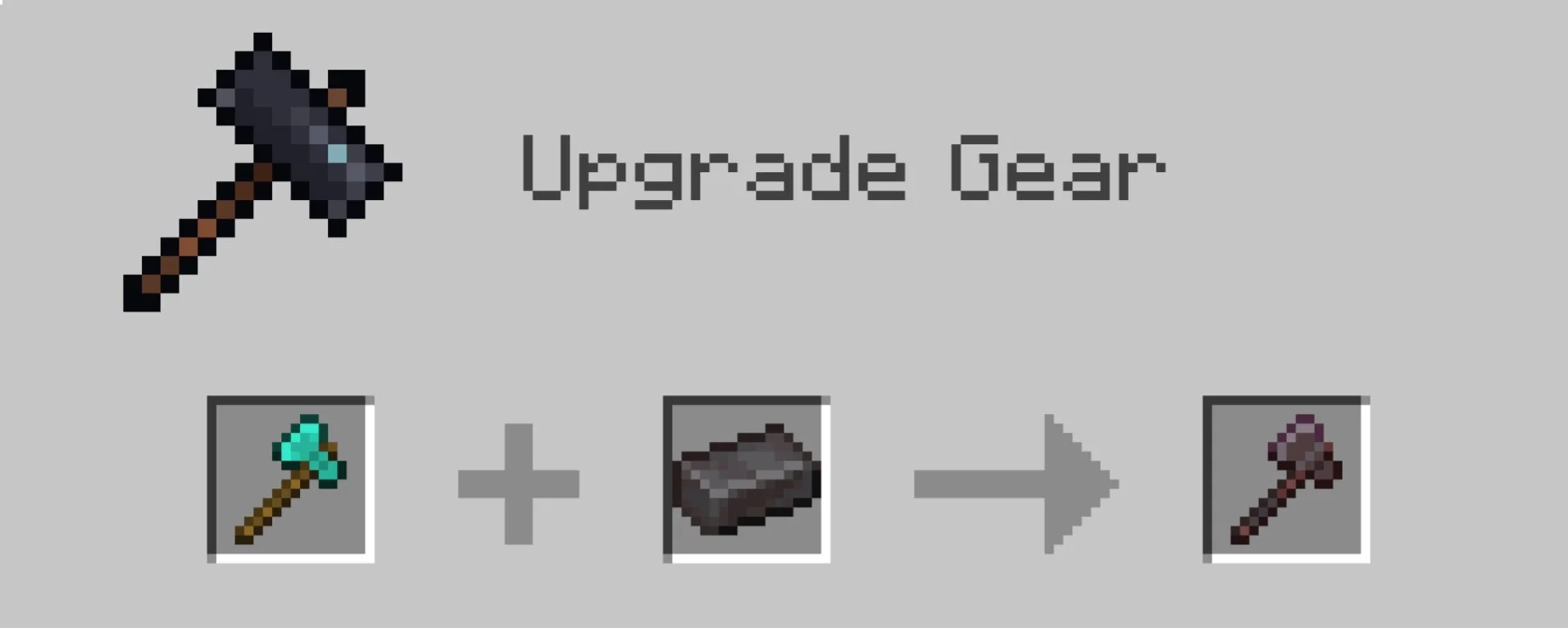 Источник: geroncraft.ru / Инструменты из незерита