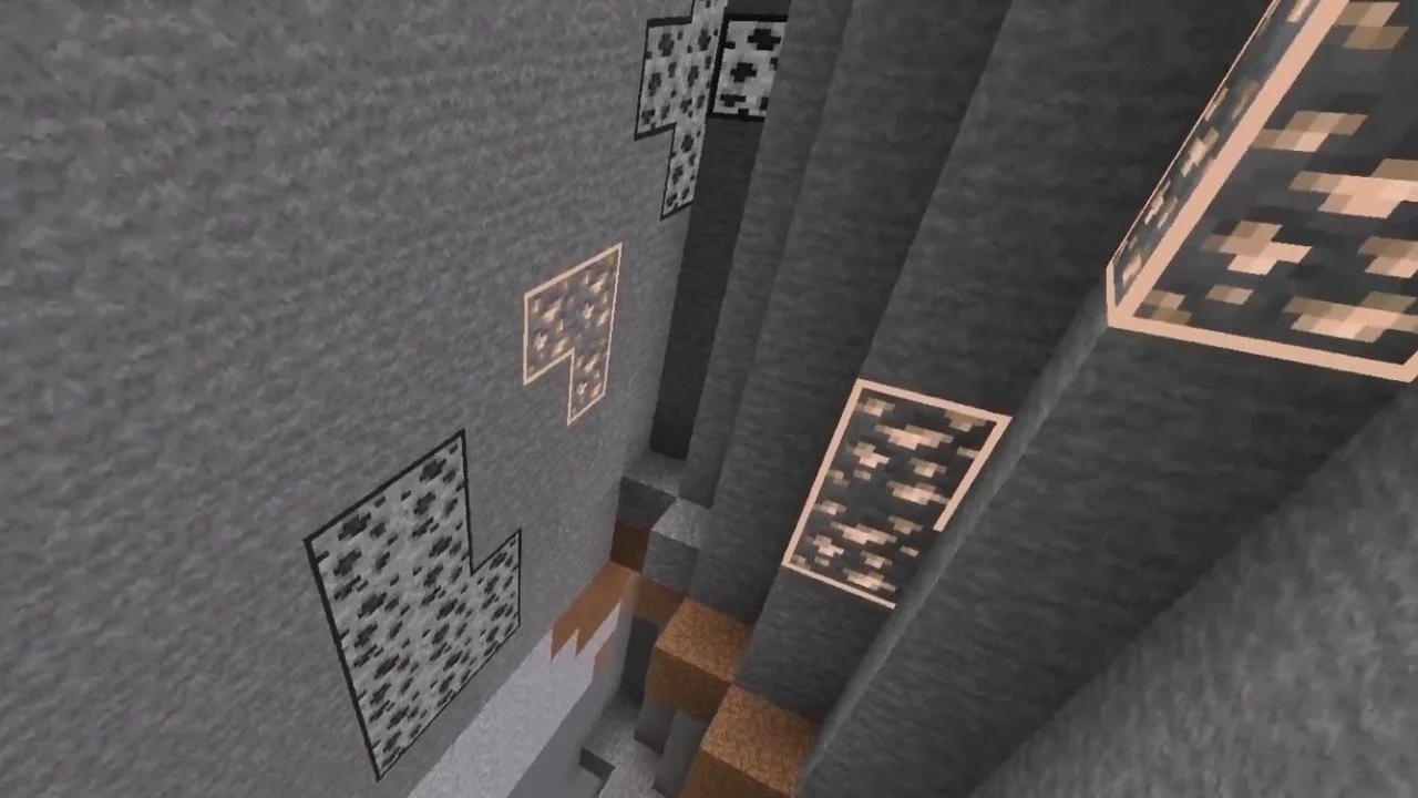 Светящиеся руды в Minecraft