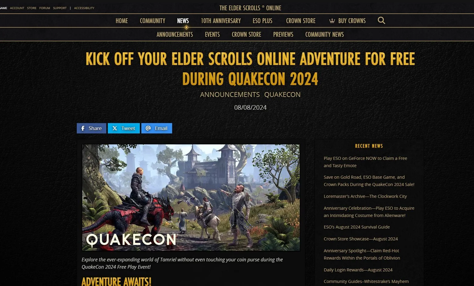 Источник: Elderscrollsonline.com