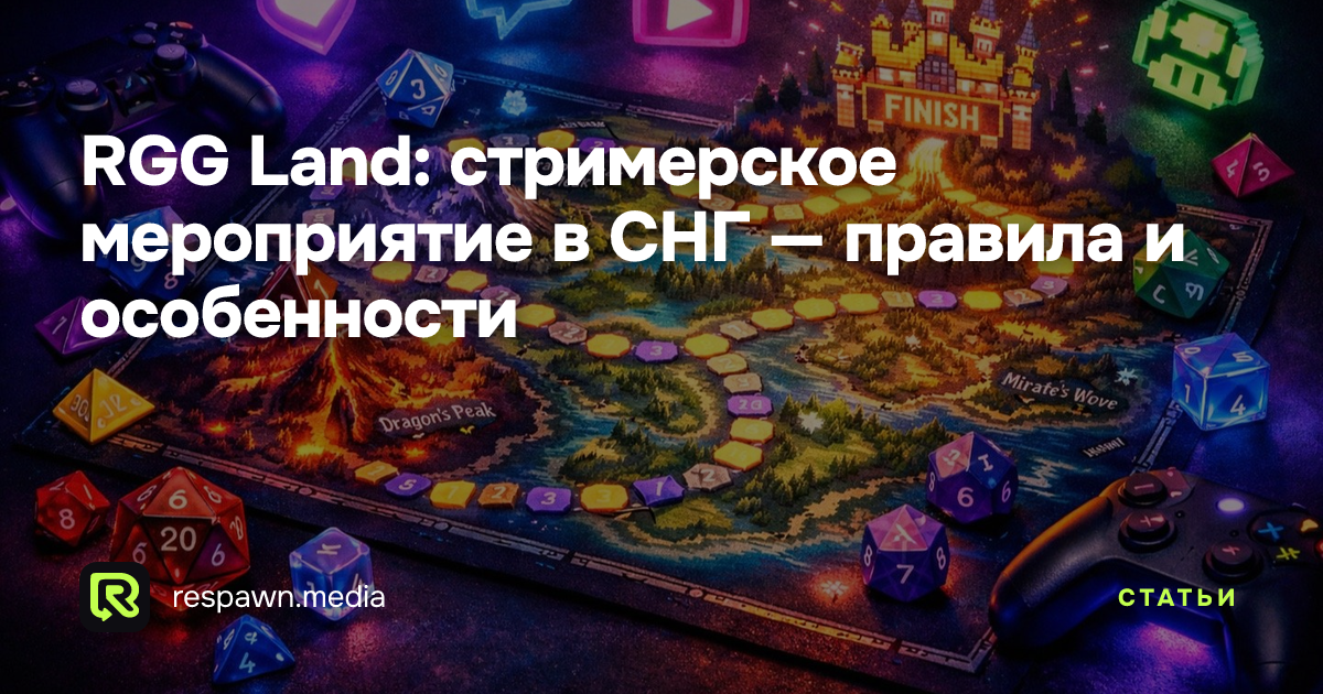 RGG Land: стримерское мероприятие в СНГ — правила и особенности ...
