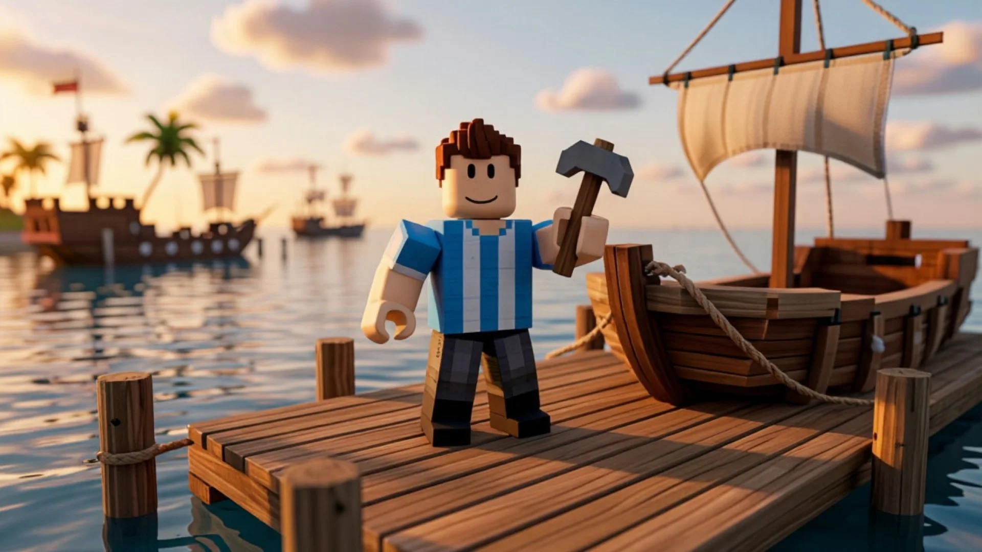 Построй корабль и найди сокровище в Roblox: лучшие схемы 2026
