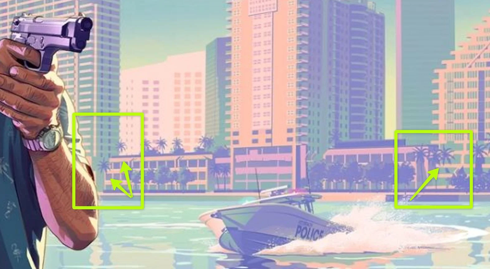 Возможный нейрослоп на арте по GTA 6