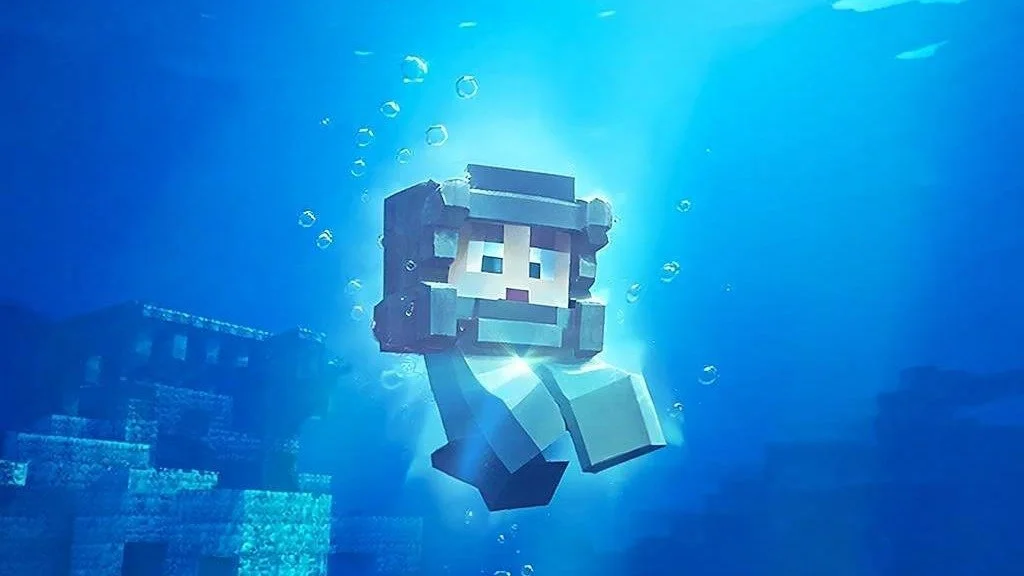 Зачарование «Подводное дыхание» в Minecraft