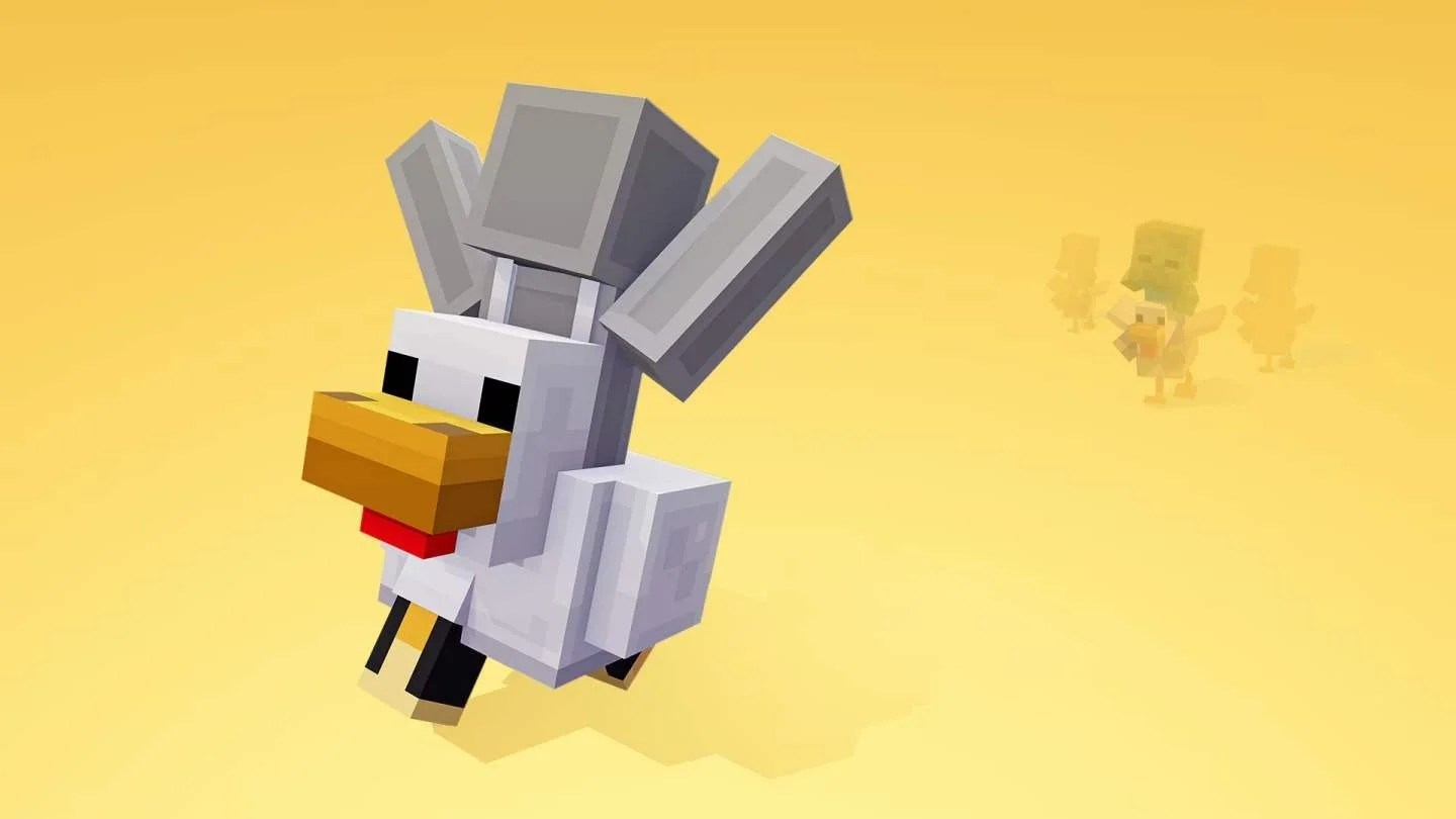 В Minecraft раздают скин Chicken Jockey — как получить