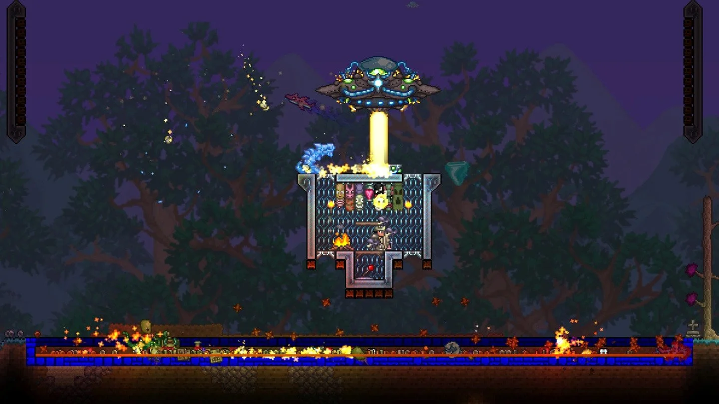 Марсианское безумие в Terraria