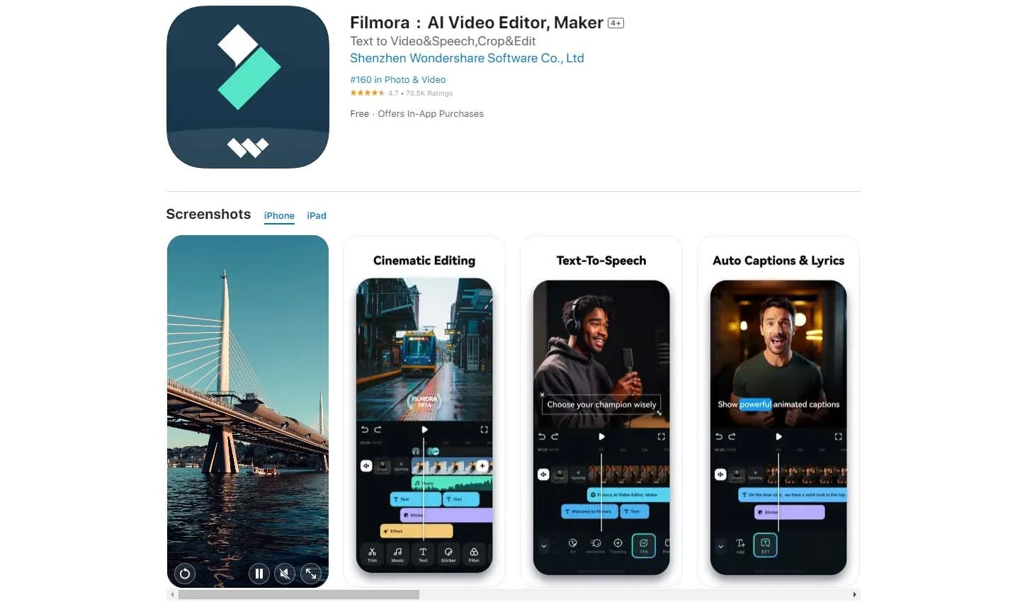 Источник: Apple / Filmora