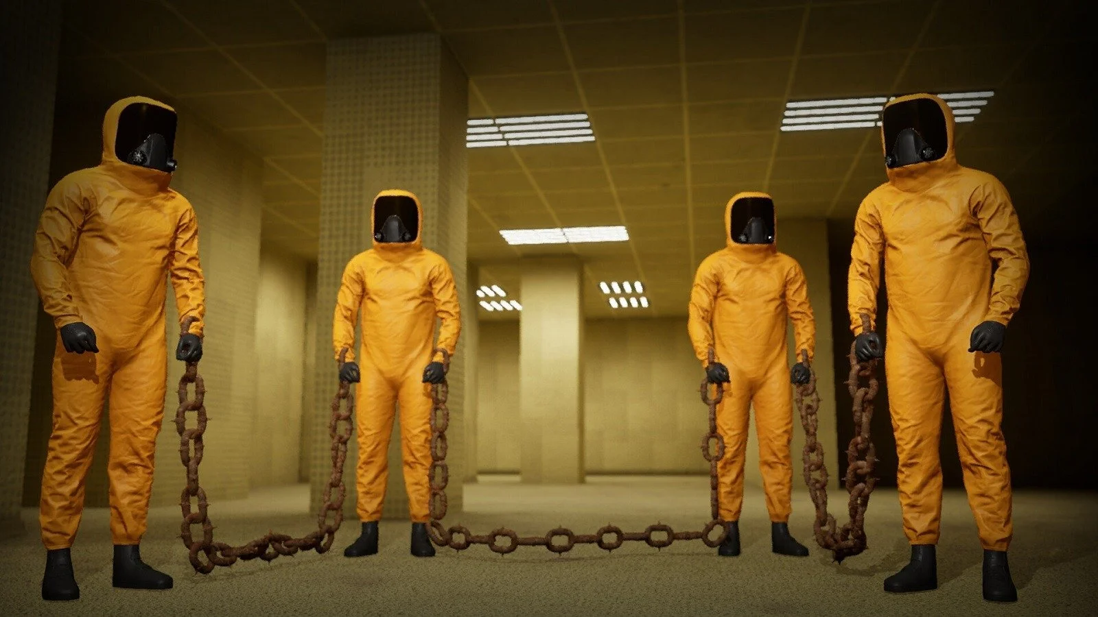 В Steam вышла кооперативная хоррор-игра Chained Backrooms