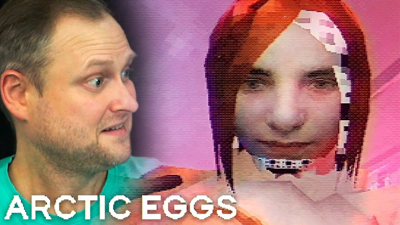 Обложка прохождения Arctic Eggs у Димы на канале