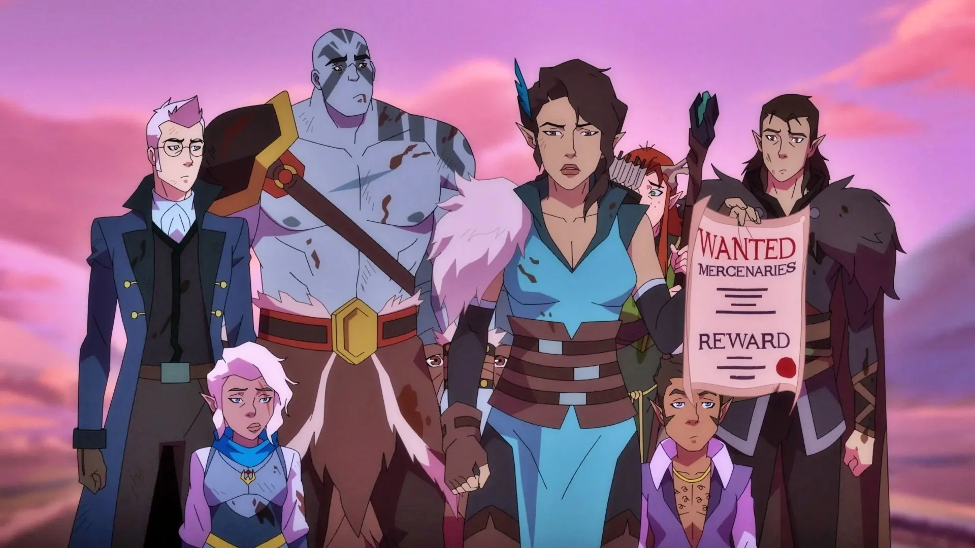 Кадр из «Легенды о Vox Machina»