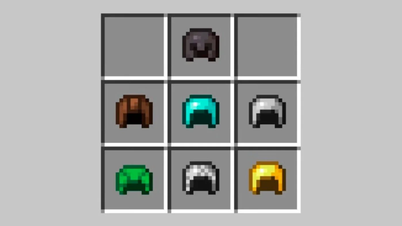Шлемы в Minecraft: полный гайд по броне