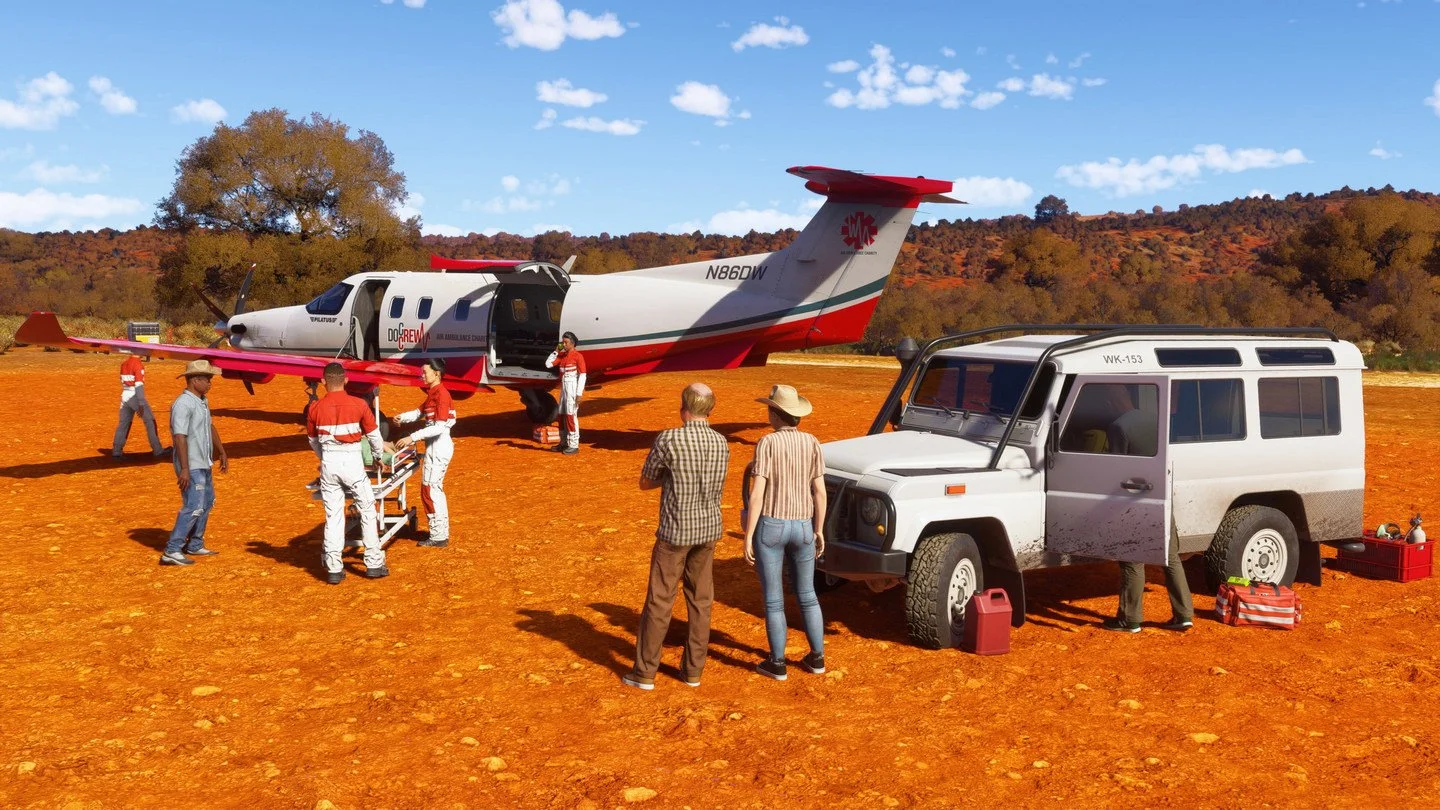 Источник: Eurogamer / Скриншот Microsoft Flight Simulator 2024