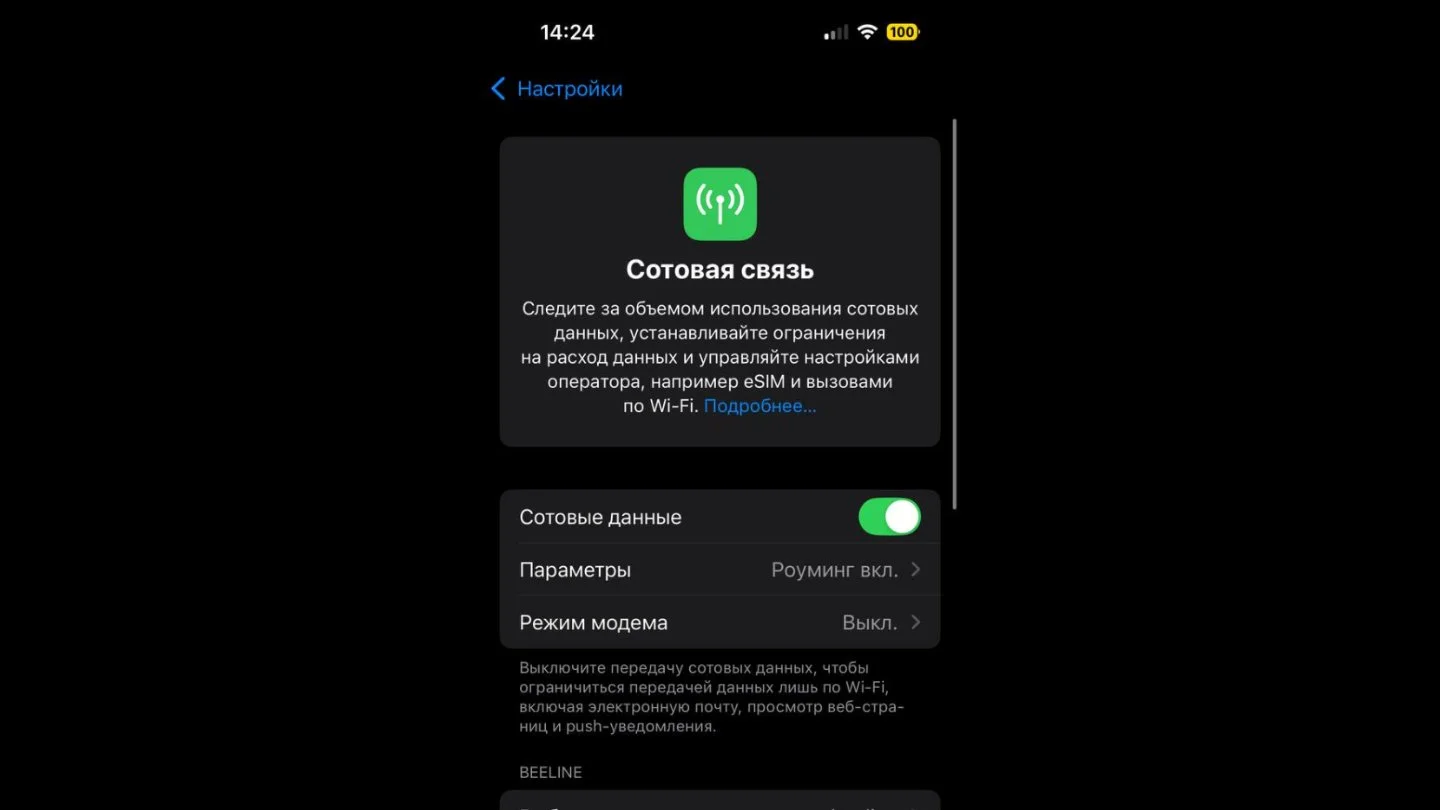 Источник: Respawn / Настройки смартфона