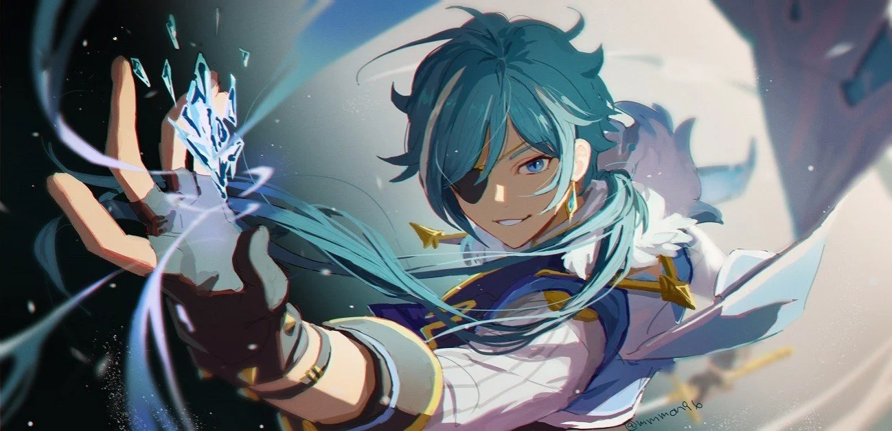 Источник zerochan.net / Кэйа из Genshin Impact