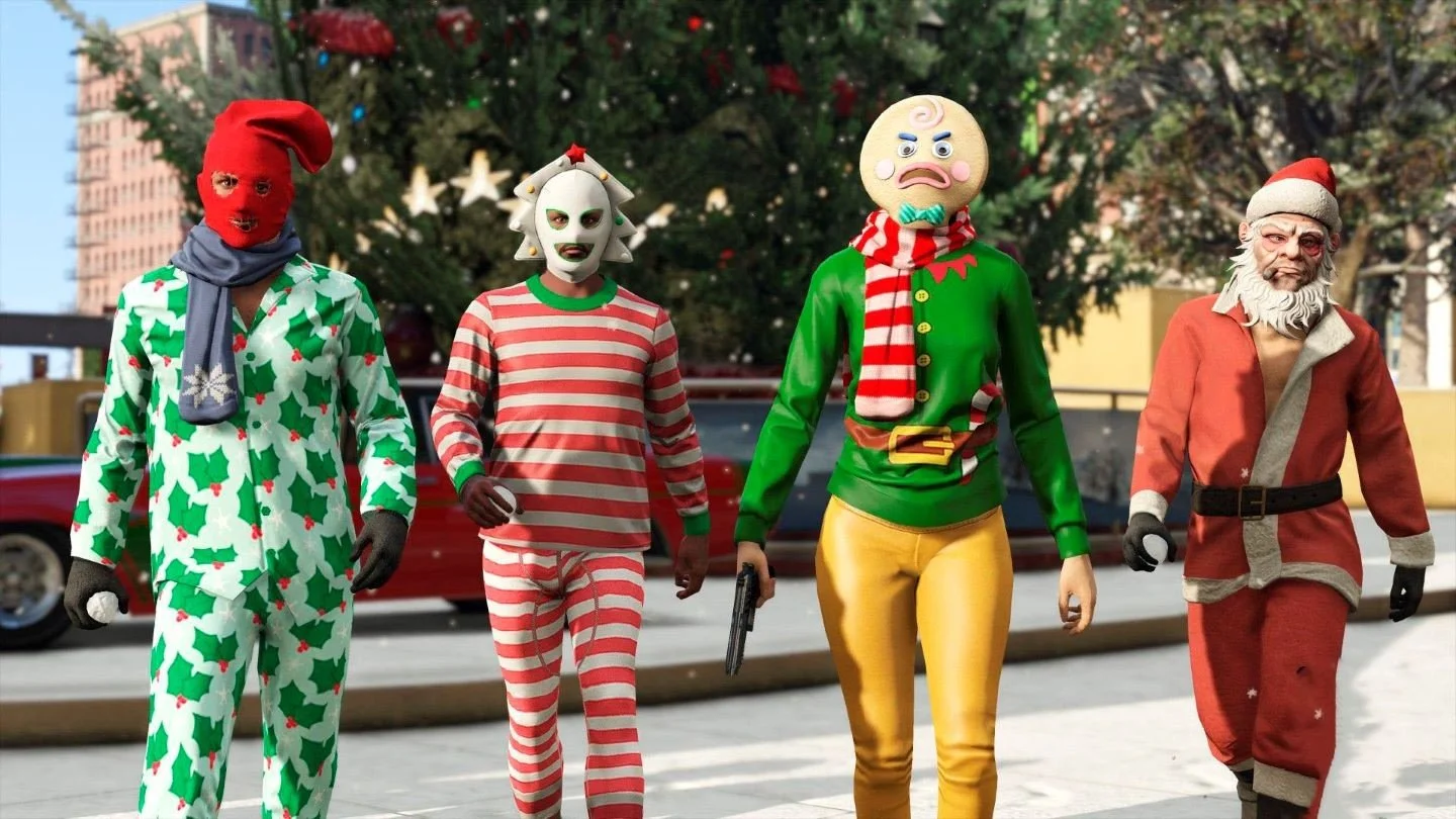 Rockstar выпустила открытку к новому году — в этом фанаты нашли намек на GTA 6