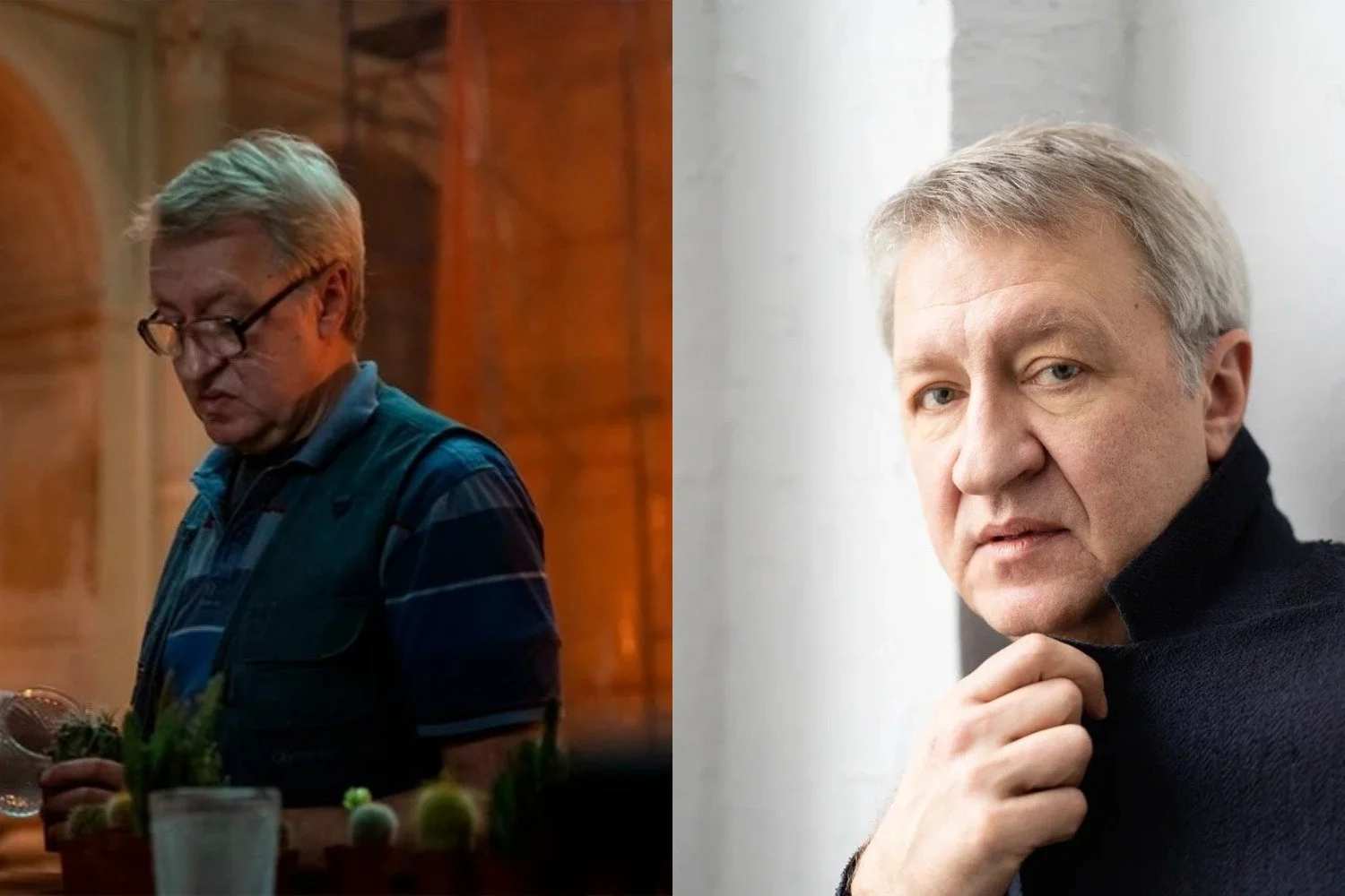 Черневич в сериале (слева) и в жизни. Источники фото: «Метод 3» и kino-teatr.ru