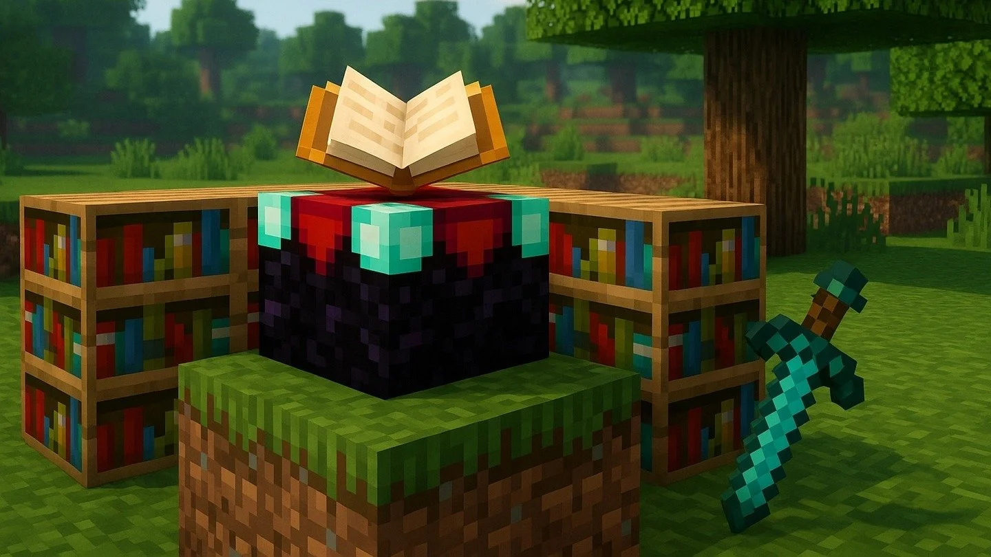 Как зачаровать предмет в Minecraft командой
