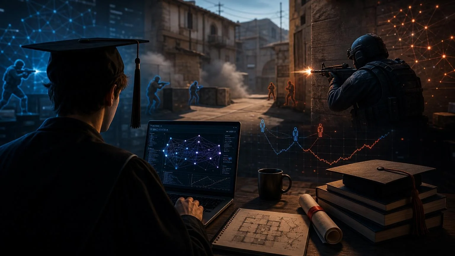 Студент создал ИИ для Counter-Strike 2 и написал об этом диплом