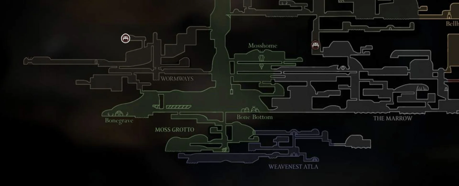 Источник: respawn.media / Интерактивная карта Silksong