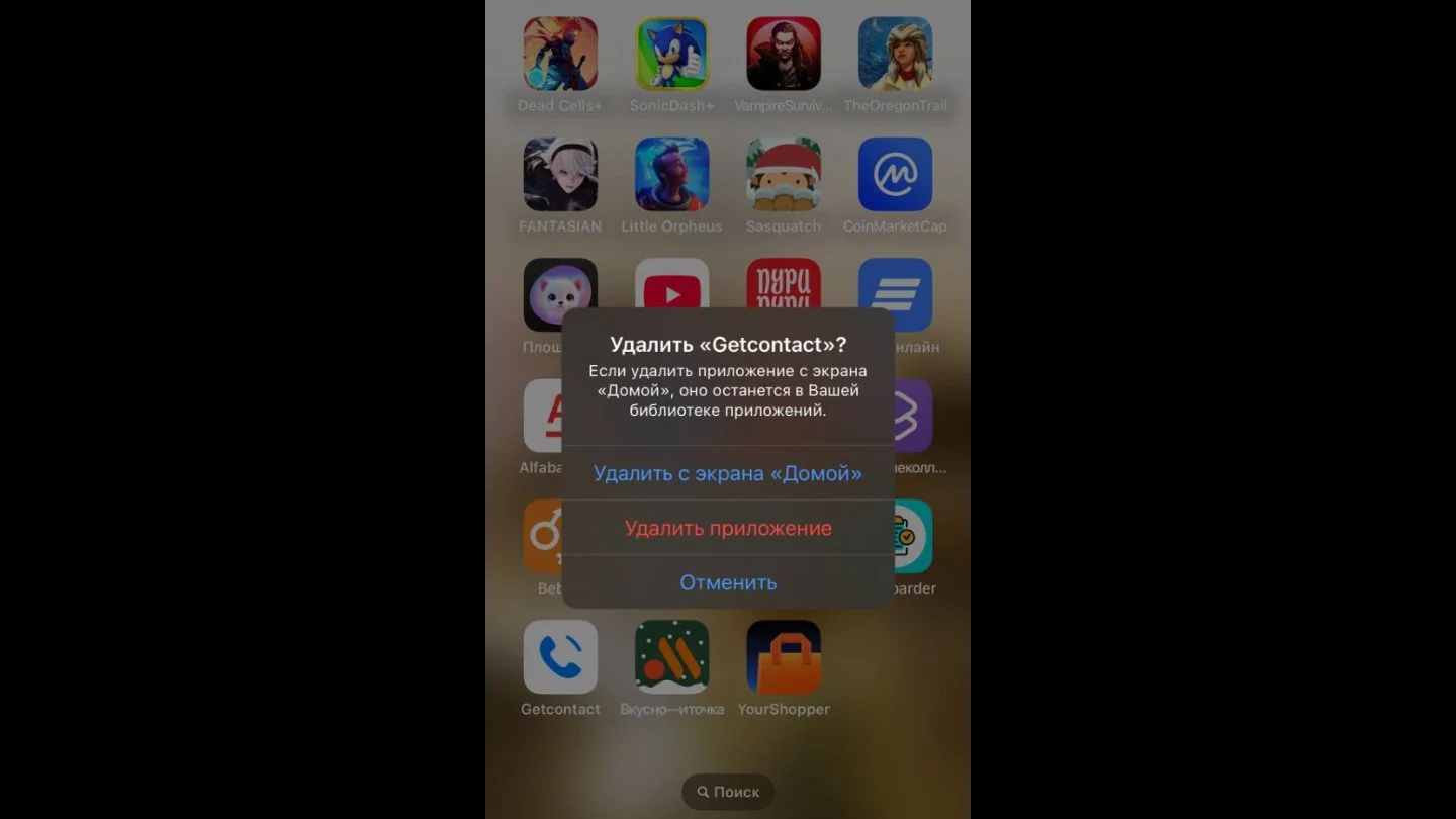 Источник: Respawn / Настройки библиотеки приложений в iOS