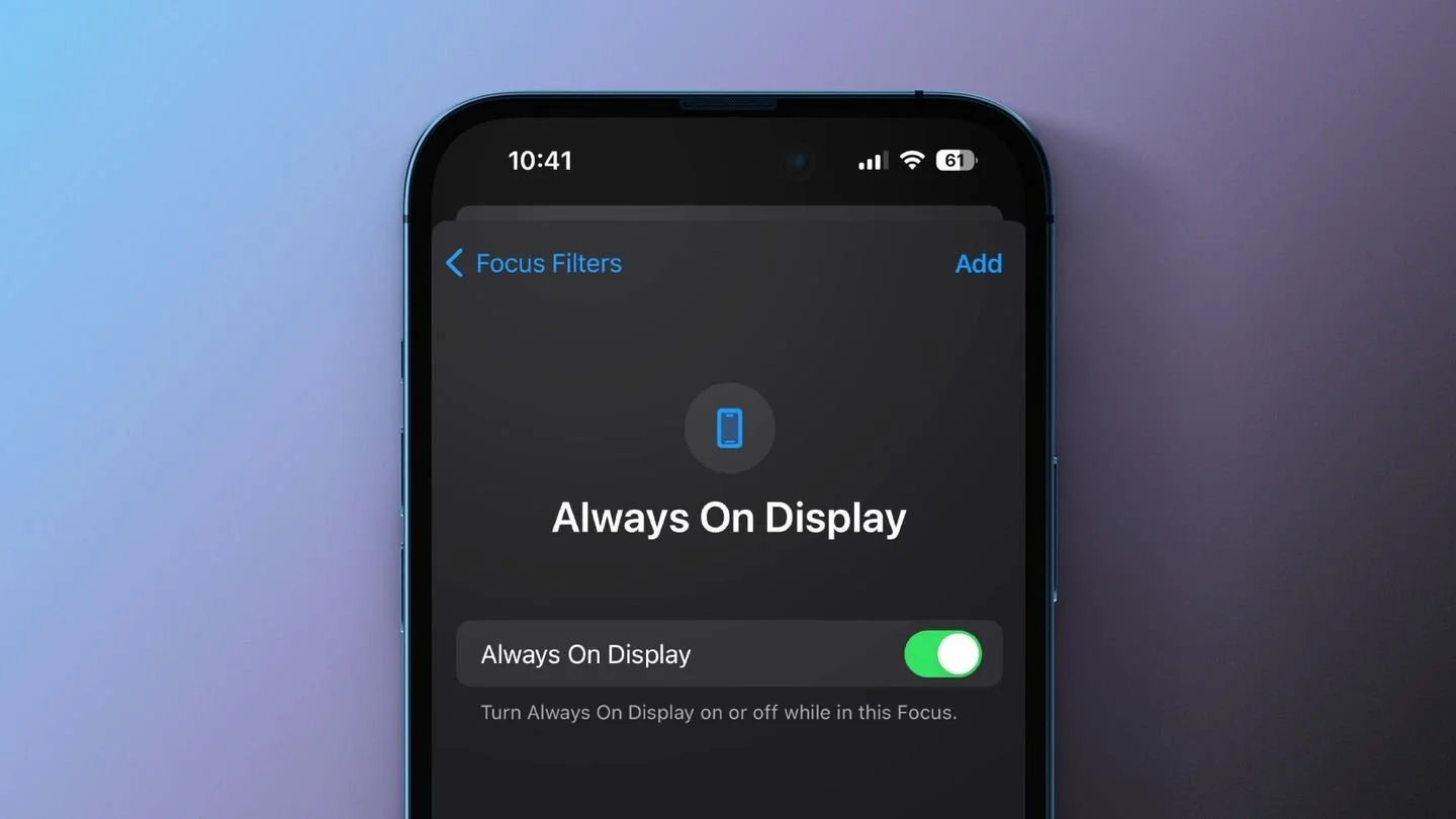 Источник: 9to5Mac / Always On Display