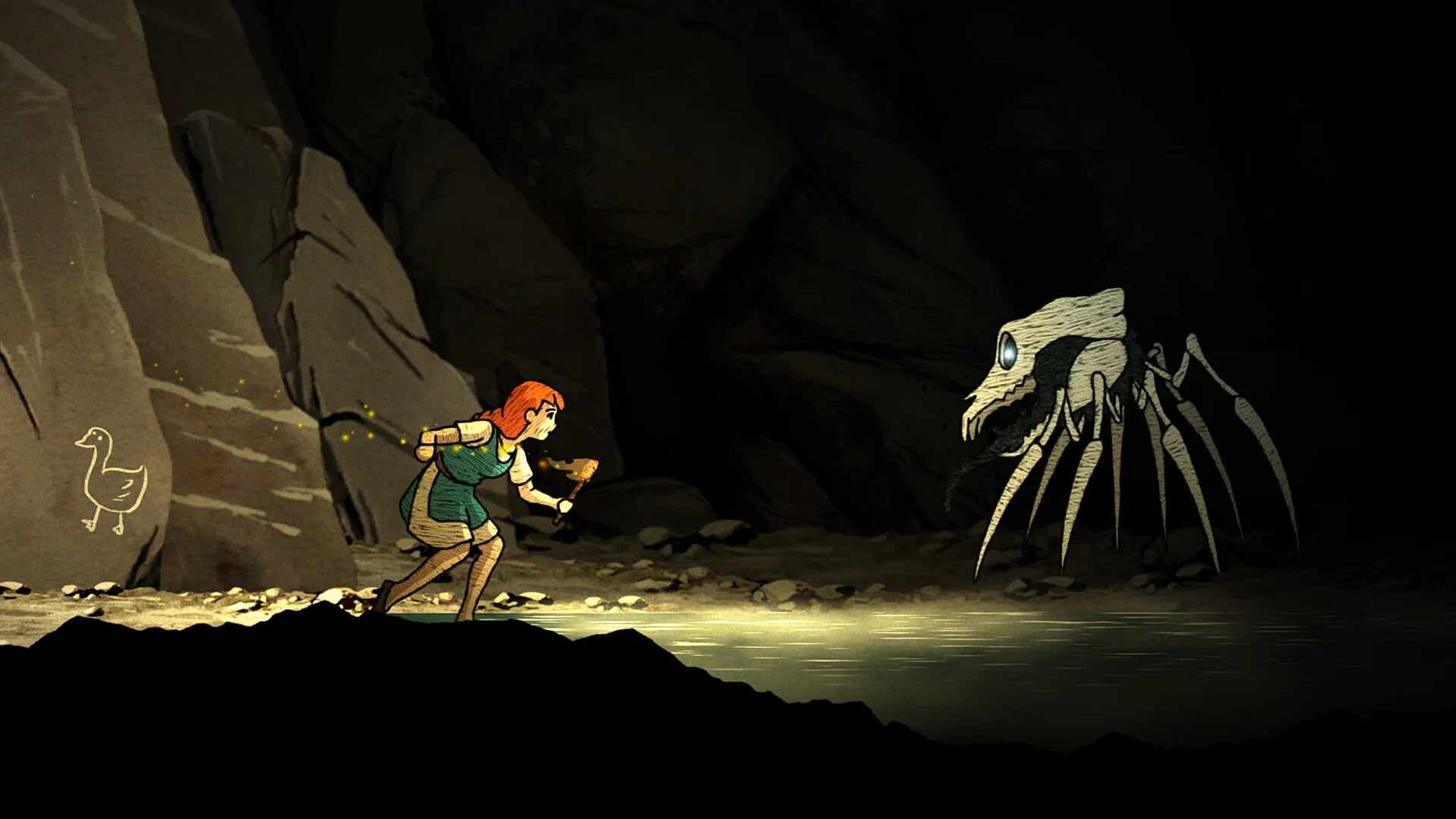 Они действительно вышили персонажей для игры: необычный Scarlet Deer Inn наконец вышел