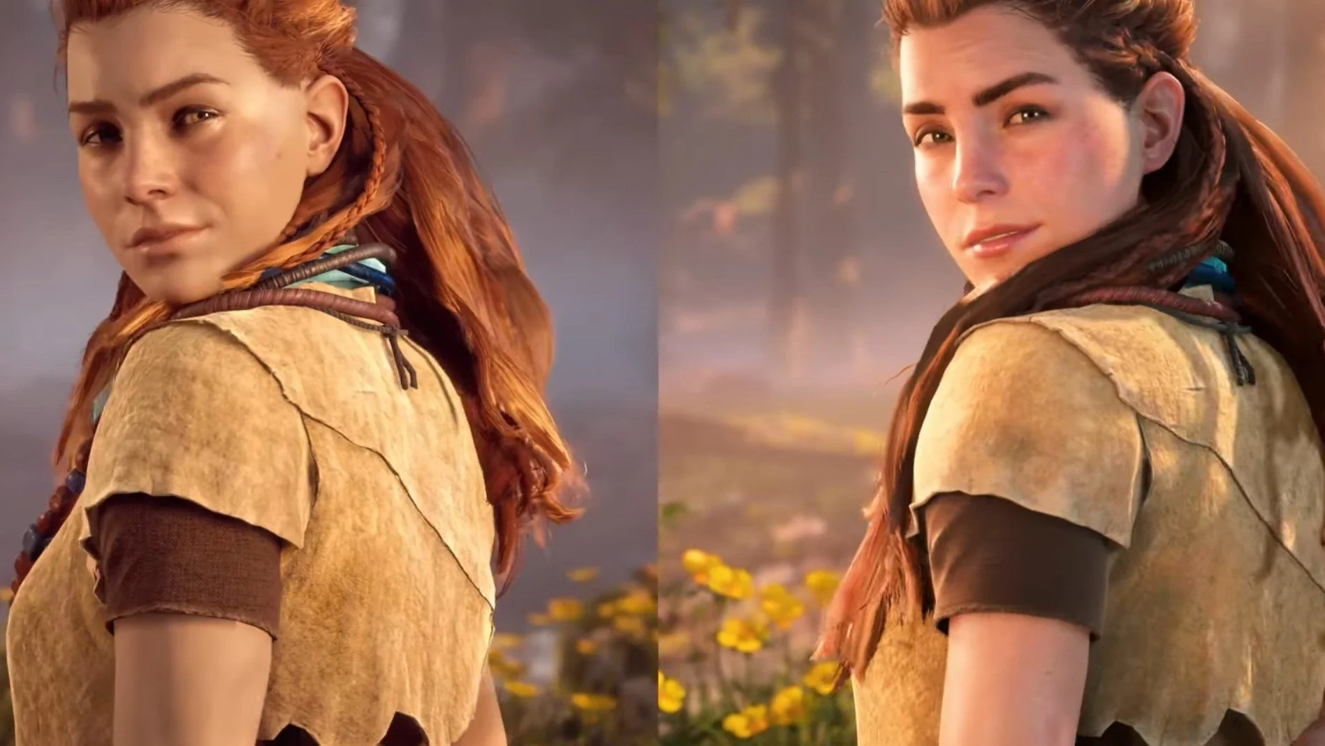 Элой стала красивее? Horizon: Zero Dawn Remastered сравнили с оригинальной игрой