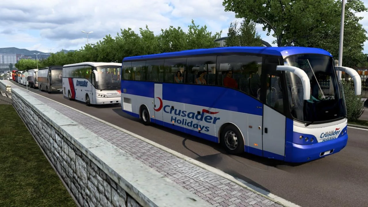 Автобусы в ETS2