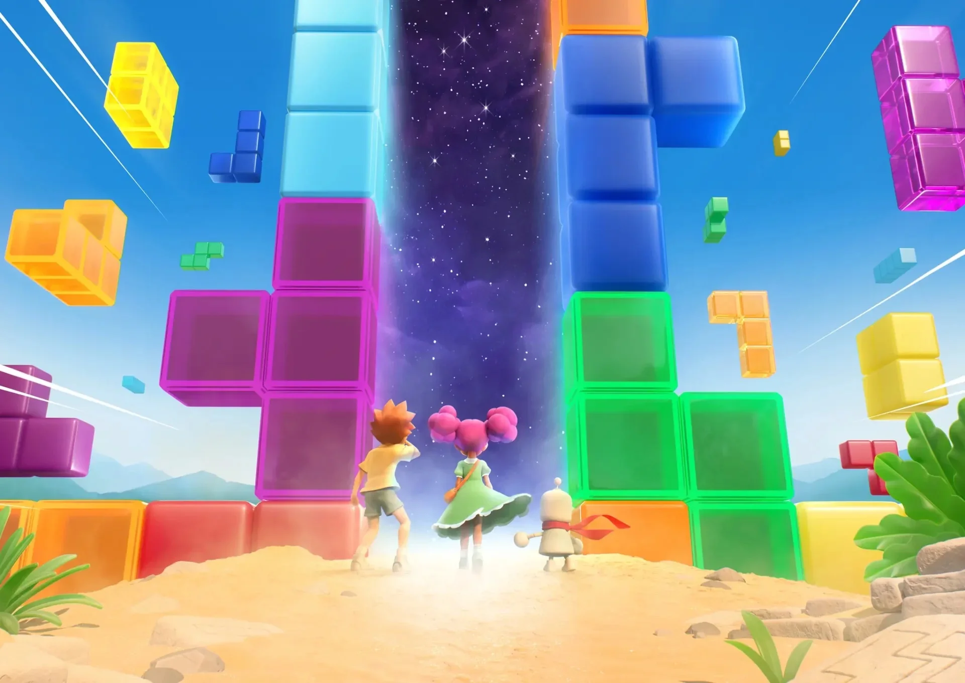 Первый постер Tetris: World Builders