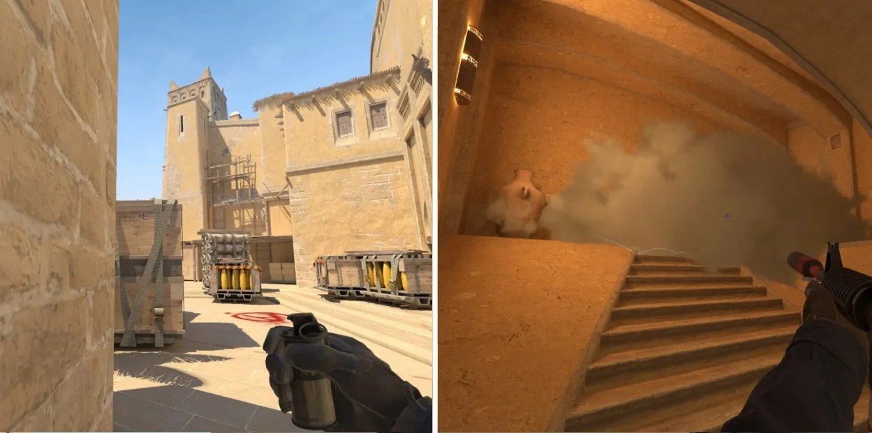 Источник: respawn.media / Смок в яму на Mirage