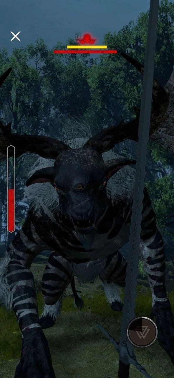 Вот так выглядят монстры в  The Witcher: Monster Slayer