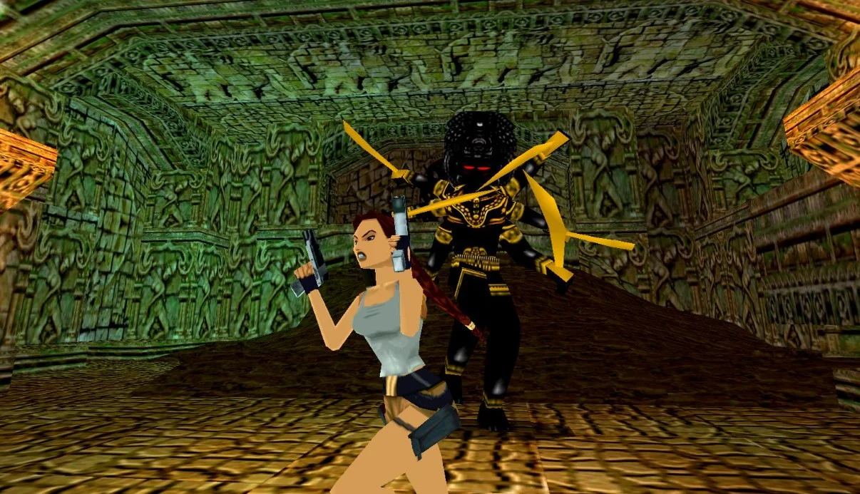 Источник: tombraider.com / Две пистолета или шесть ножей, кто победит?