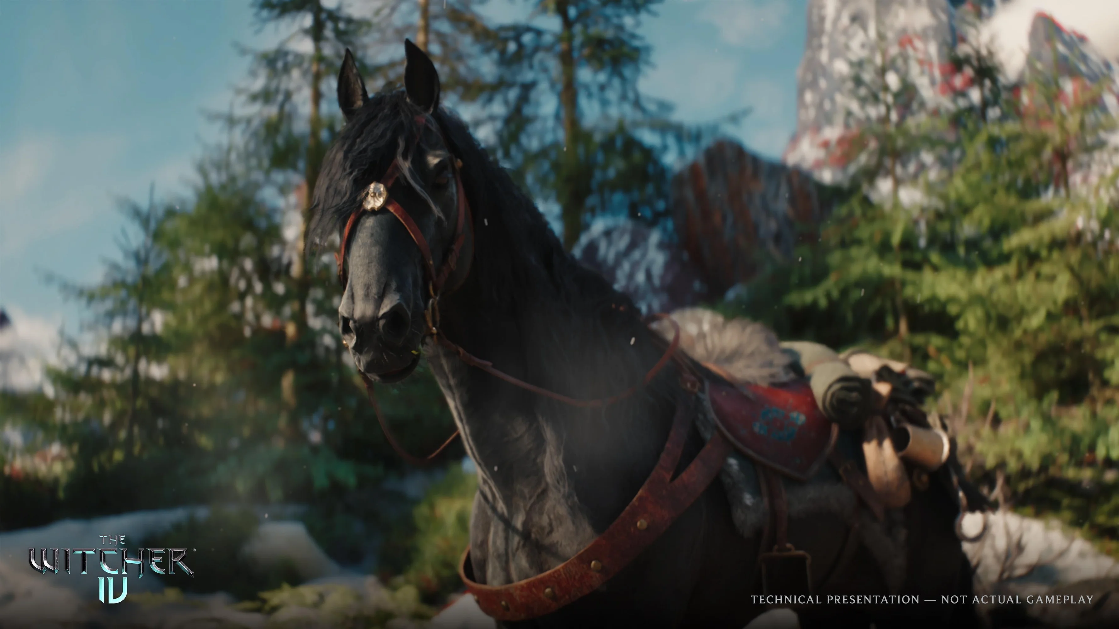 Кэльпи на скриншоте The Witcher 4